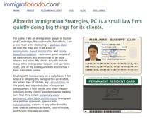 Tablet Screenshot of immigrationado.com